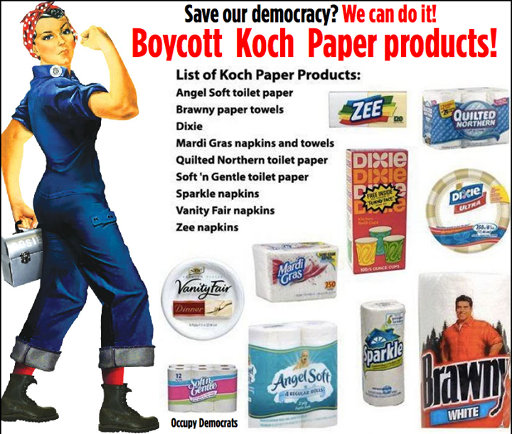 Boycott Koch Paper Products