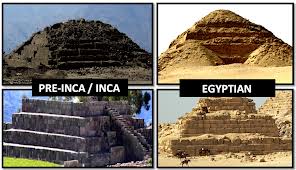 Similar Pyramid Architecture - Pre-Inca - Inca - Egyptian