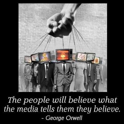 People Believe What the Media Tells Them They Believe