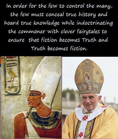 The Few Control the Many by Concealing True History