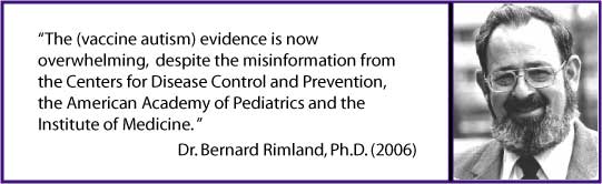 Vaccine-Autism Evidence Overwhelming Despite CDC AAP IOM