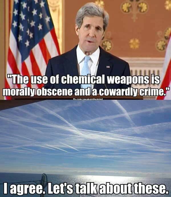 Chemical Weapons Morally Obscene - Chemtrails