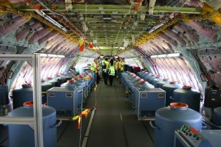 Inside a chemtrail plane c