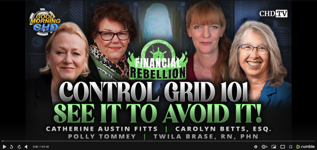 Catherine Austin Fitts ~ Control Grid 101